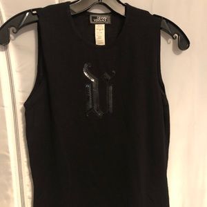 Versace Sleeveless lightweight sweater